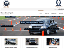 Tablet Screenshot of drivesmart-ng.com